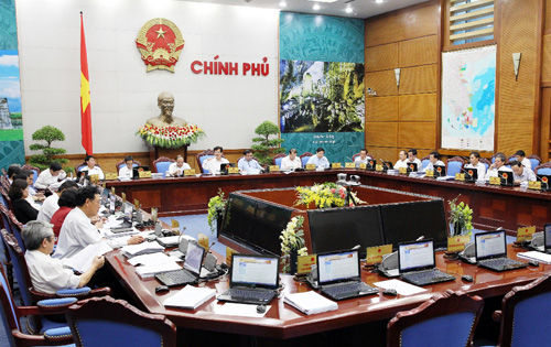 Chính phủ thảo luận một số đề án, báo cáo quan trọng